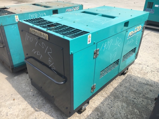 Airman PDS100S : 100CFM เครื่องปั๊มลม มือสองญี่ปุ่น โทร. 080-6565422 (หนิง)