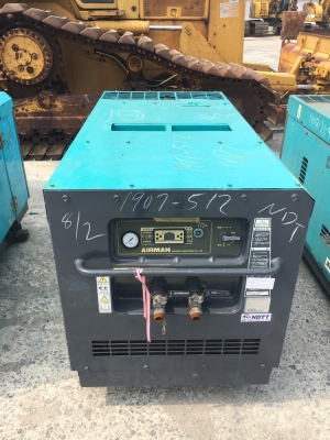 Airman PDS100S : 100CFM เครื่องปั๊มลม มือสองญี่ปุ่น โทร. 080-6565422 (หนิง)