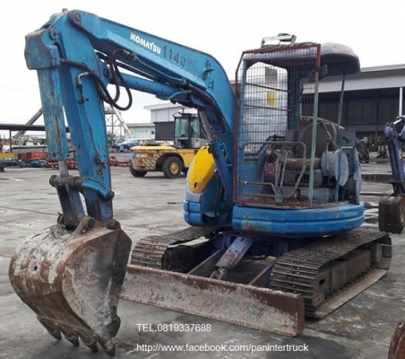 ลดกระหน่ำ ครั้งยิ่งใหญ่!!สินค้าเก่านอก ขายถูกด่วนๆ รถขุดKOMATSU PC50UG-2 เครื่องยนต์ KOMATSU -4D84, คอนโทรลน้ำมัน ,ปั๊มนิ้ว