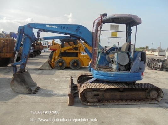 ลดกระหน่ำ ครั้งยิ่งใหญ่!!สินค้าเก่านอก ขายถูกด่วนๆ รถขุดKOMATSU PC50UG-2 เครื่องยนต์ KOMATSU -4D84, คอนโทรลน้ำมัน ,ปั๊มนิ้ว