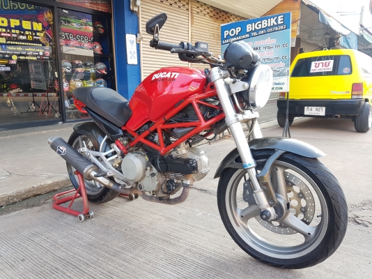 ขาย DUCATI MONSTER400 ปี2001 เดิมๆ สีสวย ท่อแต่งคู่ TERMIGNONI แฮนด์แต่ง กระจกแต่ง   อินวอยส์ สรรพสามิตร ราคา 49500 บาท ส่งได้ทั่วไทย  สนใจติดต่อ ☎️081-0578282 FACEBOOK ชาญณรงค์ ป๊อป ชัยอมฤต ไอดีไลน์ POPBIGBIKESAKON สนใจรถสวย ถูก ดี ต้อง POP BIGBIKE SAKON