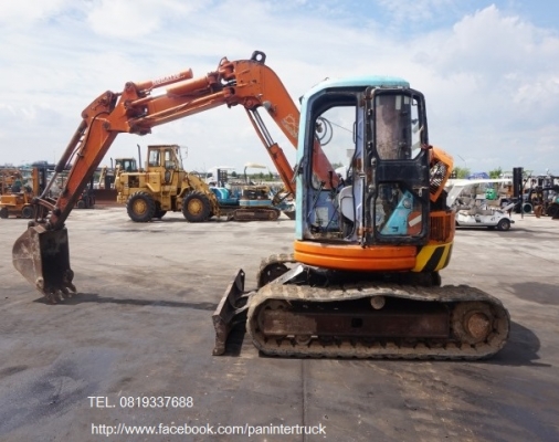 !!Shock SALE !!ลดกระหน่ำ*รถขุด KOMATSU PC75UU-2 เครื่องยนต์ KOMATSU-4D95L , คอนโทรลน้ำมัน ,ปั๊มนิ้ว ,แทรคยาง