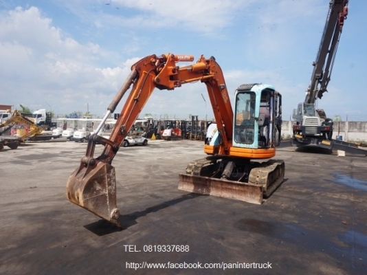 !!Shock SALE !!ลดกระหน่ำ*รถขุด KOMATSU PC75UU-2 เครื่องยนต์ KOMATSU-4D95L , คอนโทรลน้ำมัน ,ปั๊มนิ้ว ,แทรคยาง