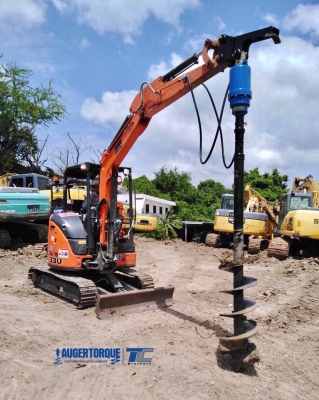 มอเตอร์สว่านเจาะดิน "ออเกอร์ทอล์ค"