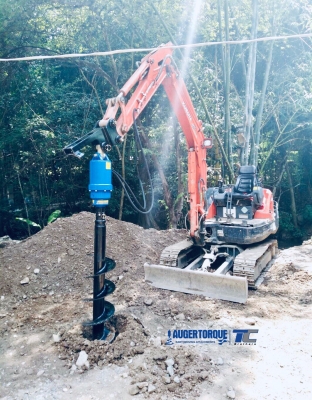 มอเตอร์สว่านเจาะดิน "ออเกอร์ทอล์ค"