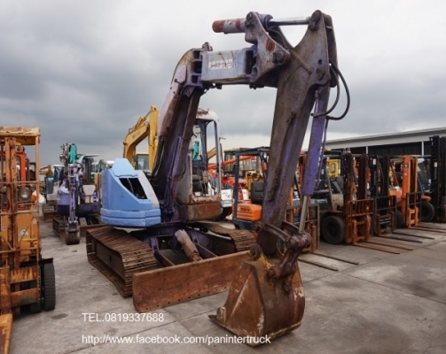 !Shock SALE !!ราคาถูกตาแตก จ้า!!* รถขุดKOMATSU PC75UU-2 เครื่องยนต์KOMATSU-4D95L ,ปั๊มนิ้ว ,แทรคเหล็ก