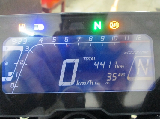 (โอนฟรี) ขาย Honda CB 150 R ตัว TOP มี ABS ไมล์แท้ 4411 กม ปี 2019 สภาพสวย เครื่องหัวฉีดประหยัดน้ำมั