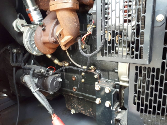ขาย เครื่องกำเนิดไฟฟ้า เครื่องปั่นไฟ Generator ยี่ห้อ Atlas Copco ขนาด 60KVA เก่านอก สภาพสวย