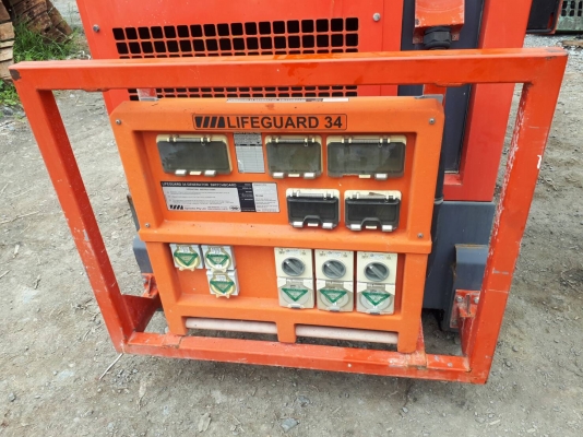 ขาย เครื่องกำเนิดไฟฟ้า เครื่องปั่นไฟ Generator ยี่ห้อ Atlas Copco ขนาด 60KVA เก่านอก สภาพสวย