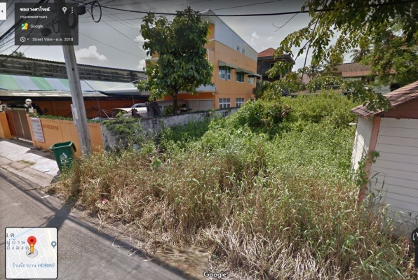 ขายที่ดิน 155 ตรว. พร้อมสิ่งปลูกสร้างตึกขนาด 3 ชั้น ย่านบางแค