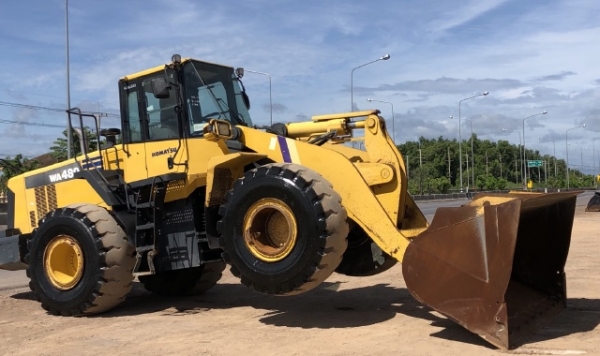 ขายรถตักล้อยาง KOMATSU WA480-6 นำเข้าเองจากญี่ปุ่น สภาพสวยพร้อมใช้ มีVDOการทำงานครับ