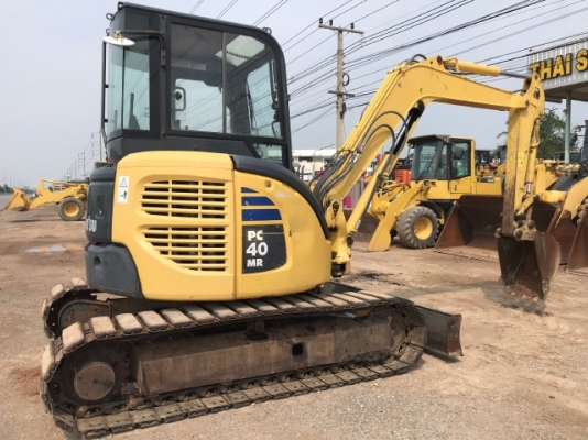 ขายรถขุด KOMATSU PC40MR-2 นำเข้าเองจากญี่ปุ่น สภาพสวยพร้อมใช้ มีVDOการทำงานครับ