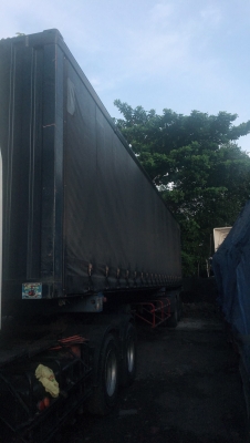 ตู้ผ้าใบเปิดข้าง  2.50*13.50*สูงเท่าตู้40&rdquo;H ตู้ดี ไม่รั่ว ไม่มีปัญหาใดๆ ทั้งสิ้น