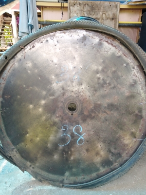 ขายใบเลื่อยวงเดือน38"/32"พร้อมอุปกรณ์ตัดครบชุด โทร-063-4646-111