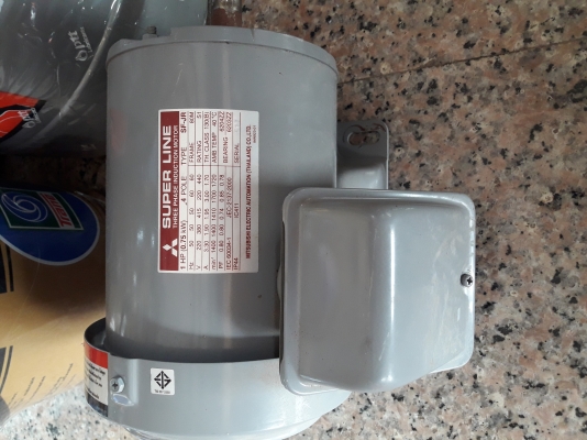 ขายมอเตอร์ไฟฟ้า 3เฟส 1แรง มิสซู เหมือนได้ของใหม่