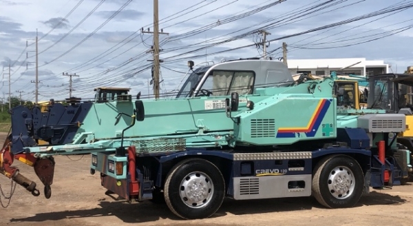 ขายรถเครน TADANO GR120N-1 (ขนาด 12 ตัน) ปี 2002 นำเข้าเองจากญี่ปุ่น สภาพสวยพร้อมใช้งาน มีVDOการทำงาน ขายรถเครน TADANO GR120N-1 (ขนาด 12 ตัน) ปี 2002 นำเข้าเองจากญี่ปุ่น สภาพสวยพร้อมใช้งาน มีVDOการทำงาน