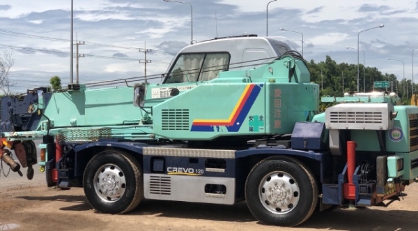 ขายรถเครน TADANO GR120N-1 (ขนาด 12 ตัน) ปี 2002 นำเข้าเองจากญี่ปุ่น สภาพสวยพร้อมใช้งาน มีVDOการทำงาน ขายรถเครน TADANO GR120N-1 (ขนาด 12 ตัน) ปี 2002 นำเข้าเองจากญี่ปุ่น สภาพสวยพร้อมใช้งาน มีVDOการทำงาน