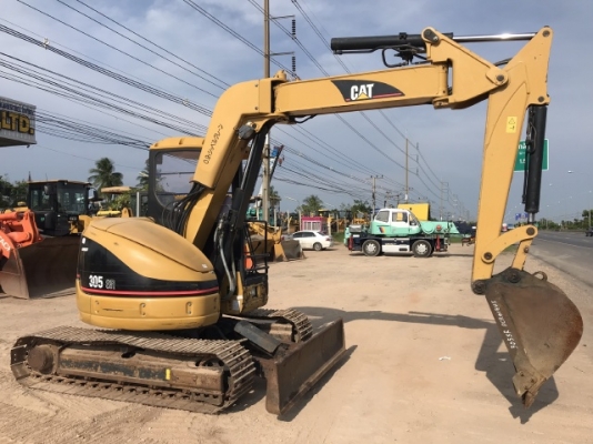 ขายรถขุด CAT 305SR (4,XXX ชั่วโมง) คอนโทรลสั้น ปั๊มนิ้ว นำเข้าเองจากญี่ปุ่น สภาพสวยพร้อมใช้ มีVDOการทำงานครับ
