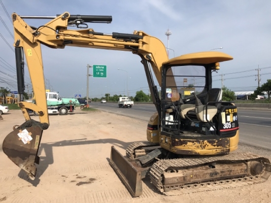 ขายรถขุด CAT 305SR (4,XXX ชั่วโมง) คอนโทรลสั้น ปั๊มนิ้ว นำเข้าเองจากญี่ปุ่น สภาพสวยพร้อมใช้ มีVDOการทำงานครับ