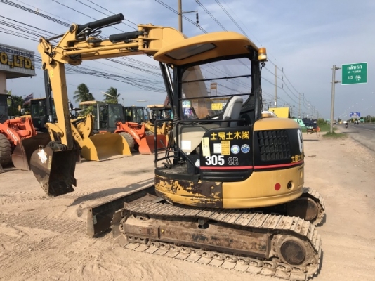 ขายรถขุด CAT 305SR (4,XXX ชั่วโมง) คอนโทรลสั้น ปั๊มนิ้ว นำเข้าเองจากญี่ปุ่น สภาพสวยพร้อมใช้ มีVDOการทำงานครับ