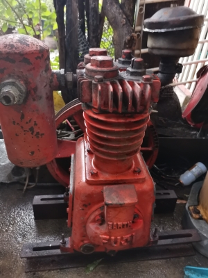 ขาย!! หัวปั้มลม.FUJI.ขนาด3แรง2สูบ.สภาพเดิมๆพร้อมใช้ ขาย!! หัวปั้มลม.FUJI.ขนาด3แรง2สูบ.สภาพเดิมๆพร้อมใช้