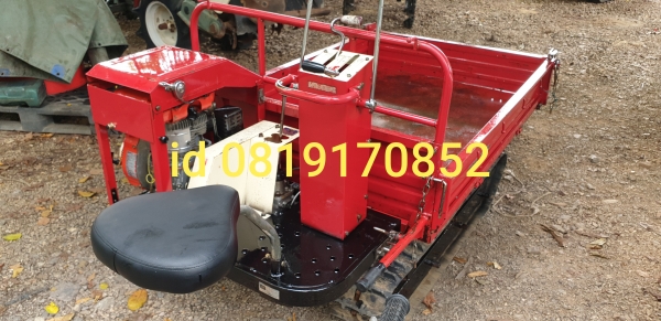 รถแทรคนั่งขับยกดั้มด้วยมือ