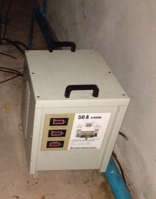 ตู้เพิ่มไฟอัตโนมัติ 8000W