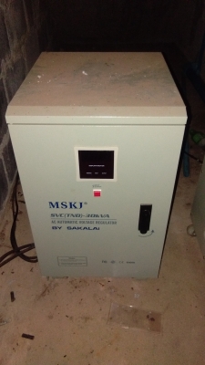 ตู้เพิ่มไฟอัตโนมัติ 8000W