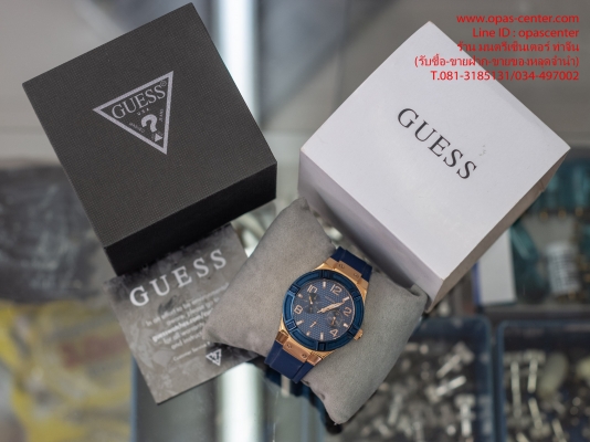 นาฬิกา Guess รุ่น W0247G3 สภาพใหม่ มีกล่อง ใบประกัน หมอน เดินปกติ