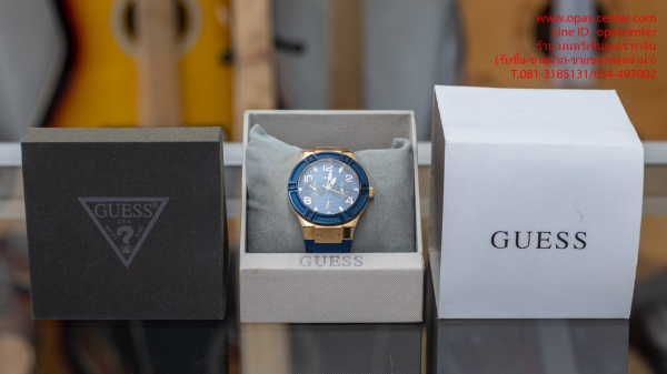 นาฬิกา Guess รุ่น W0247G3 สภาพใหม่ มีกล่อง ใบประกัน หมอน เดินปกติ