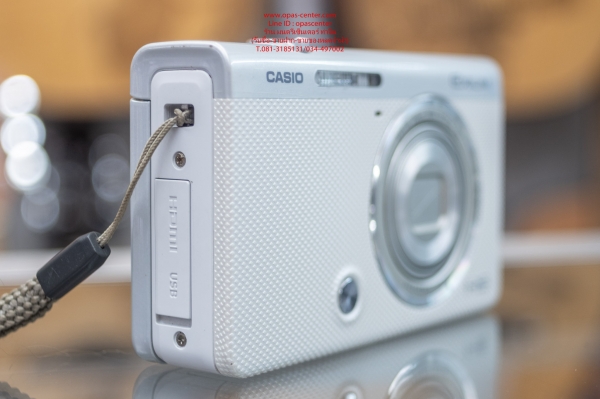 กล้องฟรุ้งฟริ้ง Casio EX-ZR55 16 ล้าน สีเงิน มีที่ชาร์ท เมม 16G สภาพใหม่