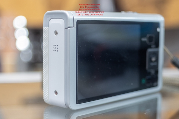 กล้องฟรุ้งฟริ้ง Casio EX-ZR55 16 ล้าน สีเงิน มีที่ชาร์ท เมม 16G สภาพใหม่