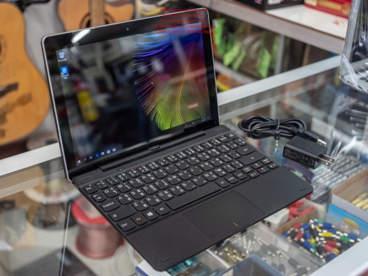 แท็บเล็ตแปลงร่างได้ Lenovo MIIX300 มีที่ชาร์ท คีย์บอร์ด ใช้ได้ปกติทุกอย่าง แท็บเล็ตแปลงร่างได้ Lenovo MIIX300 มีที่ชาร์ท คีย์บอร์ด ใช้ได้ปกติทุกอย่าง