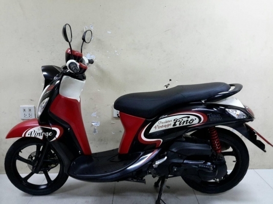 Yamaha Fino Vintage Fi หัวฉีด กุญแจรีโมท ปี2017 โฉมใหม่ล่าสุด 4900 กม. สภาพนางฟ้า เอกสารครบพร้อมโอน