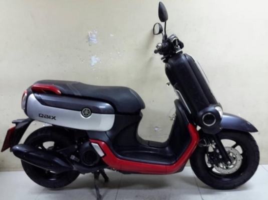 Yamaha QBIX ปี2018 โฉมใหม่ล่าสุด 2500 กม. สภาพนางฟ้า เอกสารครบพร้อมโอน