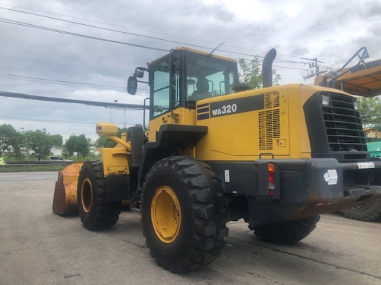 รถตักล้อยาง Komatsu WA320-6 รถเก่านอก สภาพกิ๊บ สวยพร้อมใช้
