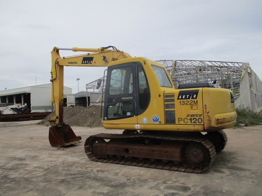 ขายรถขุด Komatsu รุ่น PC120-6EO มือสองนำเข้าจากประเทศญี่่ปุ่น สภาพสวยพร้อมใช้งาน