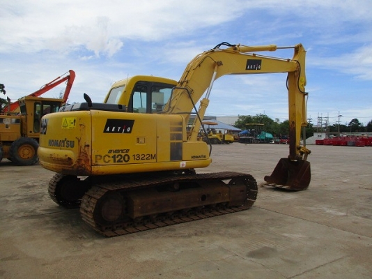 ขายรถขุด Komatsu รุ่น PC120-6EO มือสองนำเข้าจากประเทศญี่่ปุ่น สภาพสวยพร้อมใช้งาน
