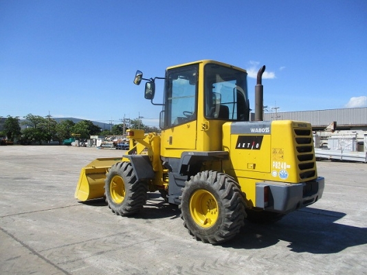 ขายรถตักล้อยาง Komatsu รุ่น WA80-3 มือสองนำเข้าจากประเทศญี่ปุ่น