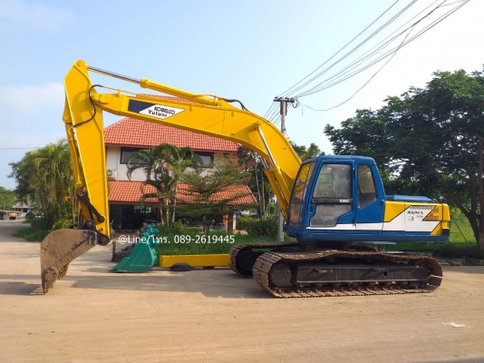 ขายรถขุด Kobelco SK200 ( mark 3 ) **แถมฟรีอาร์มความยาว 5.55 เมตรเครื่องยนต์Mitsubishi -6D31เทอร์โบ ขนาด 6 สูบ คอนโทรลน้ำมัน ปั๊มนิ้ว สวิงบูม แทรคเหล็ก รถเดิมๆใช้งานบริษัท มีเอกสาร พร้อมใช้งาน  ราคา 650,000 บาท รถจอดหน้าร้านจ.พะเยา
