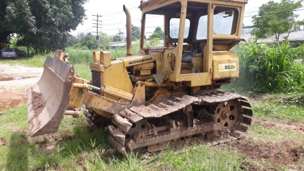 ขายรถแทรคเตอร์ มิตซู BD2F ตีนเป็ด สไลด์ใบมีด 6 ทิศทาง ราคา 170000