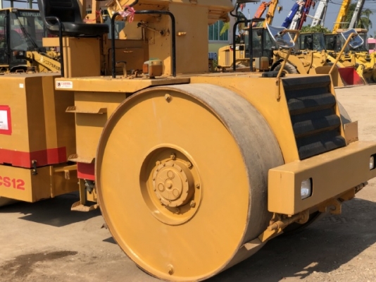 ขายรถบด 3 ล้อ DYNAPAC CS12 นำเข้าเองจากญี่ปุ่น สภาพสวยพร้อมใช้ มีVDOการทำงานครับ