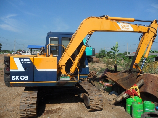 KOBELCO SK03 (เท่าขนาด60) ช่วงล่างสวย เอวแน่นราคา 450,000 บาท 081-989-1989 หรั่งครับ