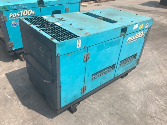 ปั๊มลม 7 บาร์ Airman PDS100S-5B2 ปี2006 4782ชม.