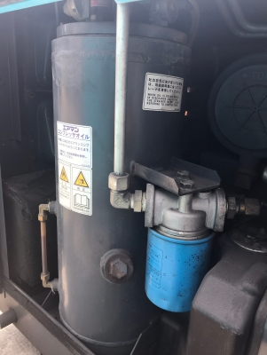 ปั๊มลม 7 บาร์ Airman PDS100S-5B2 ปี2006 4782ชม.