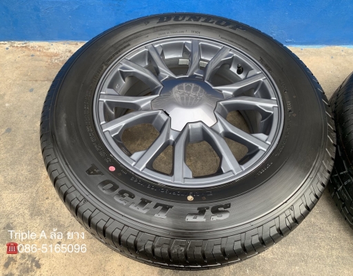 ล้อแม็กป้ายแดง ISUZU X-Series ขอบ 16 รุ่นใหม่ล่าสุด พร้อมยางป้ายแดง 215-70-16 Dunlop ปี 19 สวยกริ๊บๆ