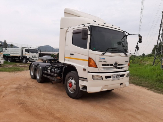 Hino 380 แรง ปี 55 สิบล้อหัวลาก รถสวยเดิมๆ ยางดี พร้อมใช้งาน ทะเบียนพร้อม