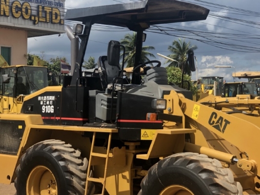 ขายรถตักล้อยาง CAT 910G (5,XXX ชั่วโมง) นำเข้าเองจากญี่ปุ่น สภาพพร้อมใช้ มีVDOการทำงานครับ