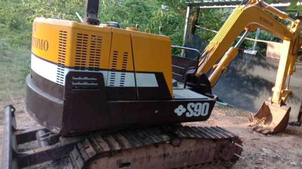 รถขุด SUMITOMO S90 เก่าญี่ปุ่นแท้ เลขไมล์น้อย 1,600 ชั่วโมง