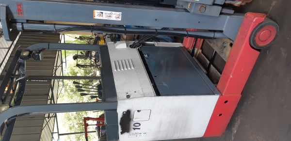 ขายรถไฟฟ้านิชิยูรุ่น75ขนาด1ตันสูง4เมตร มีไซค์ชิป เก่านอก